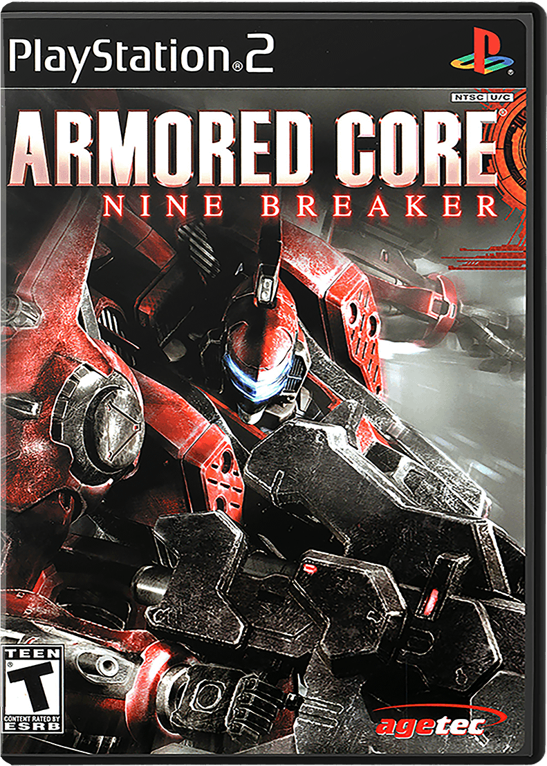 Armored Core Nine Breaker box art for Playstation 2